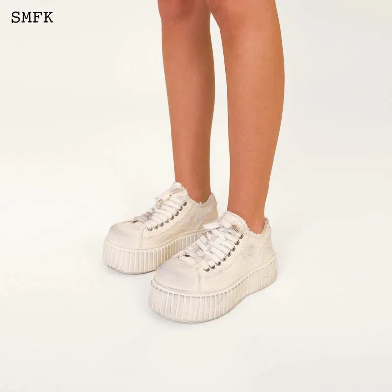 Compass Rove Skaters Shoes In Cream