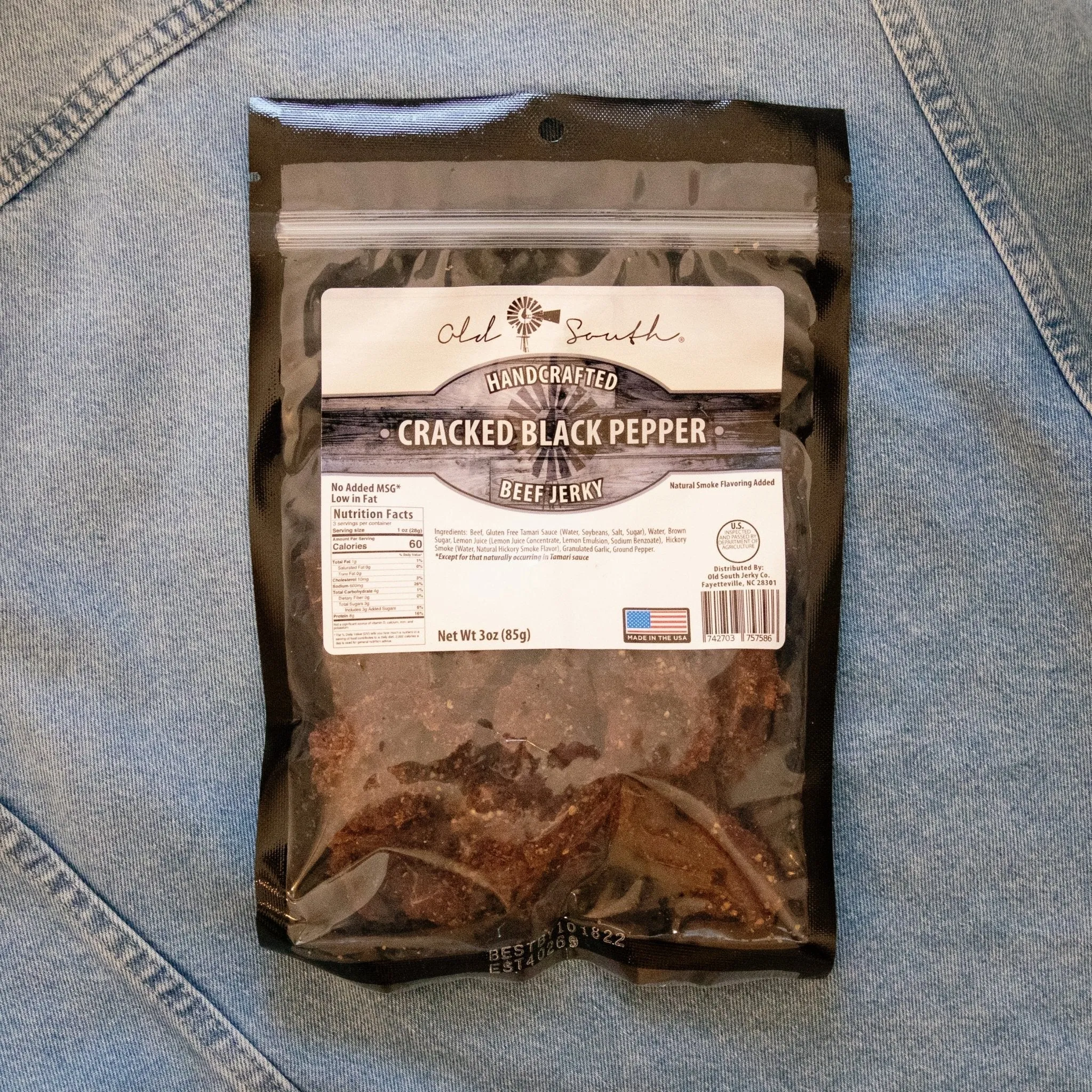 Cracked Black Pepper - Beef Jerky