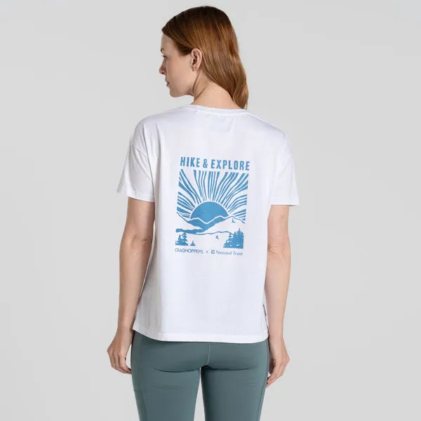 Craghoppers Women's Bistort National Trust T-Shirt Seasalt