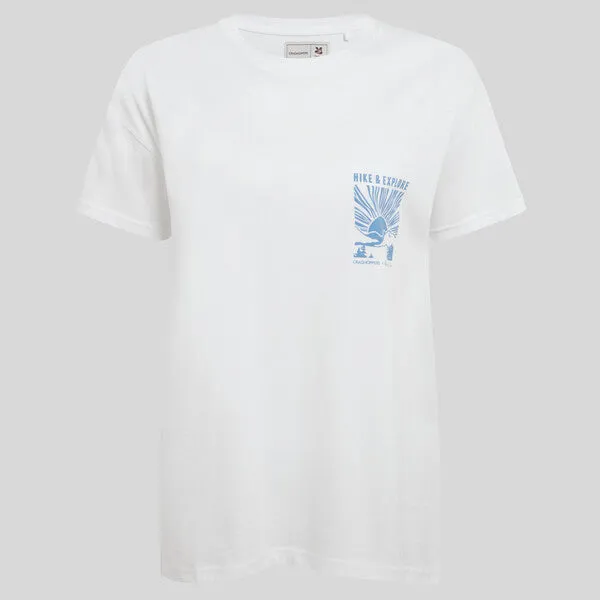 Craghoppers Women's Bistort National Trust T-Shirt Seasalt