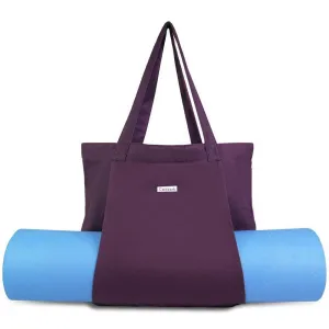 Cwokarb Yoga Mat Bag, Yoga Bags and Carriers Fits All Your Stuff, Yoga Tote Bag for Gym, Pilates, Workout, Beach, Travel and Office