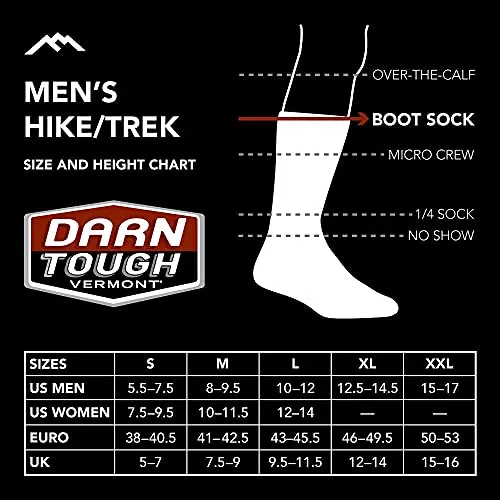 Darn Tough (1403) Hike Trek Cushion Men's Sock