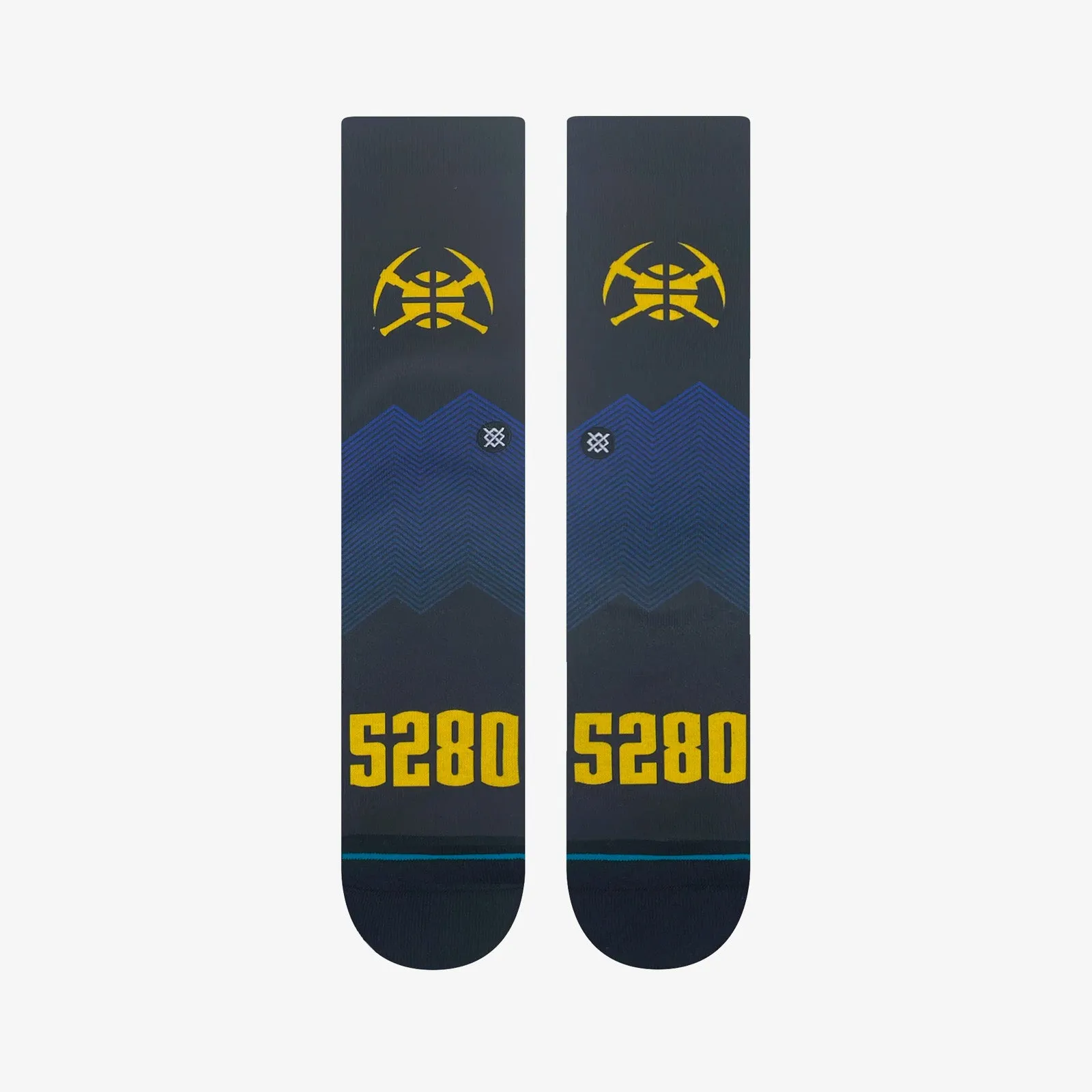 Denver Nuggets 2024 City Edition Socks