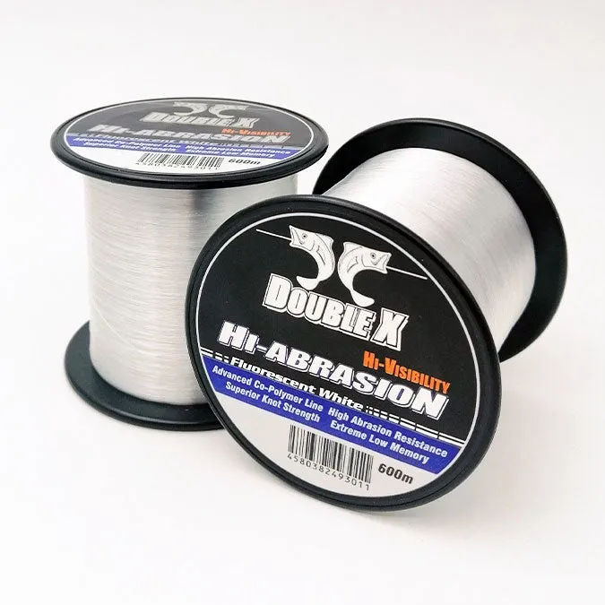 DOUBLE X LINE 18LB WHITE 600M