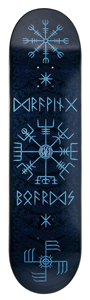 DRAWING BOARDS: 'Norse' Skateboard Deck,  8.8"