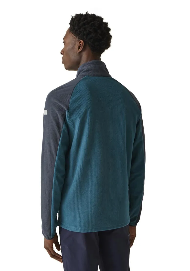 Elson Ii 1/4 Zip Fleece - Moroccan Blue/navy