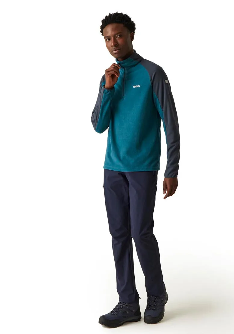 Elson Ii 1/4 Zip Fleece - Moroccan Blue/navy