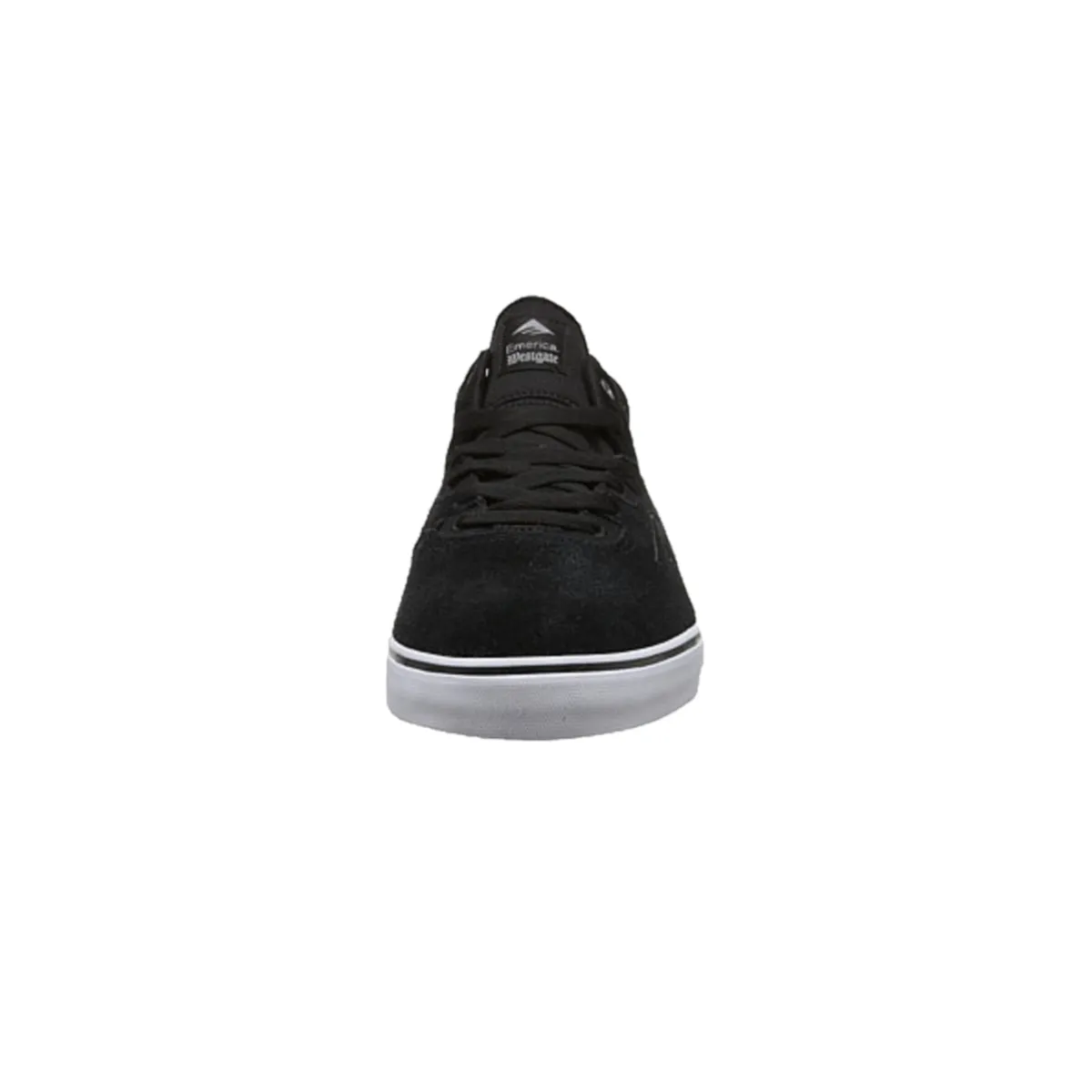 EMERICA 6102000107 976 WESTGATE MID VULC MN'S (Medium) Black/White Leather Skate Shoes