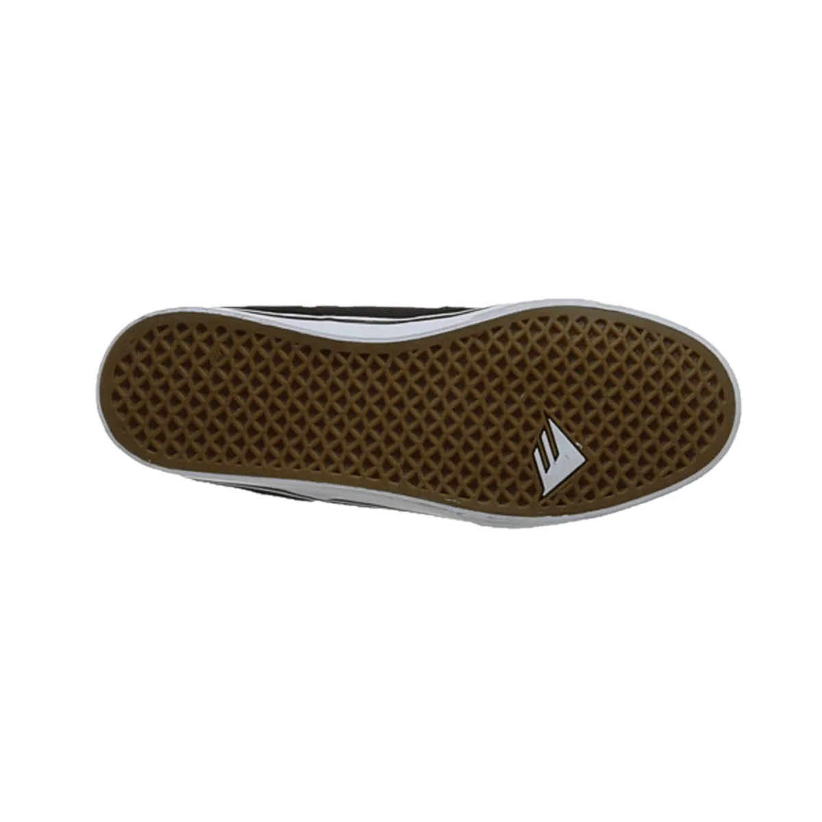 EMERICA 6102000107 976 WESTGATE MID VULC MN'S (Medium) Black/White Leather Skate Shoes