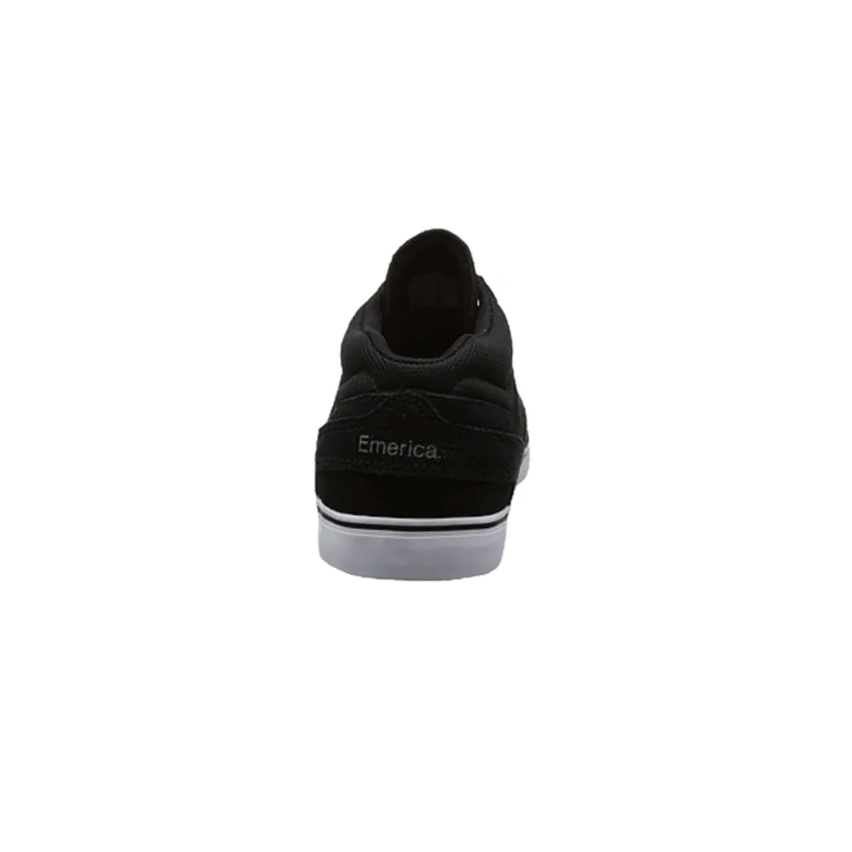 EMERICA 6102000107 976 WESTGATE MID VULC MN'S (Medium) Black/White Leather Skate Shoes
