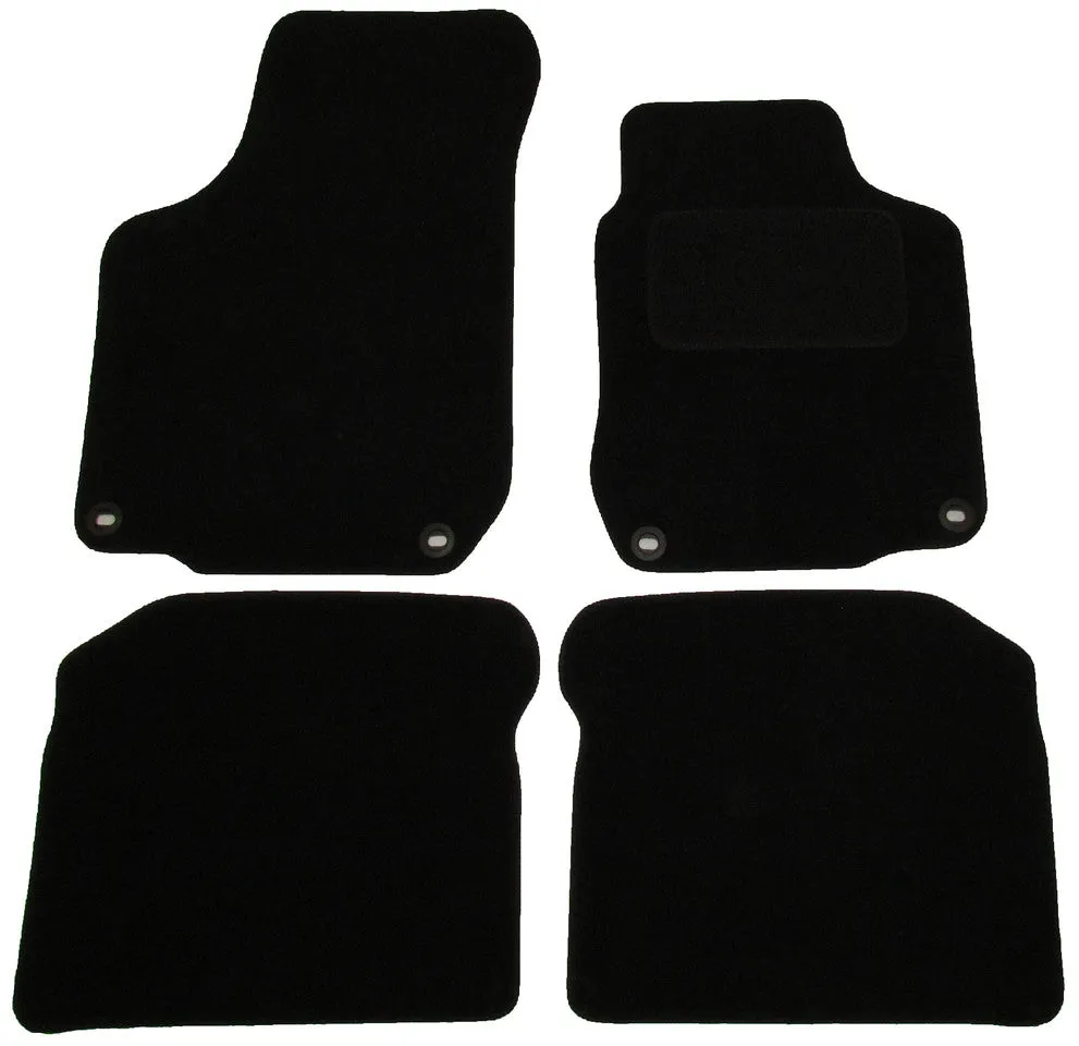 Exact Fit Tailored Car Mats VW Golf Mk4 [4 clips] & Beetle (1999-2005)