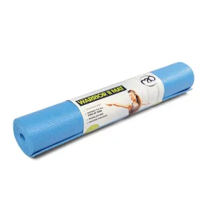 Fitness Mad Warrior II Mat - 4mm Yoga Mat - Light Blue / Light Blue
