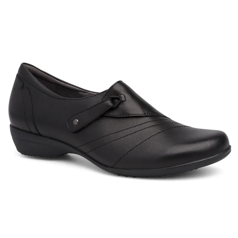 Franny - Black Milled Nappa - Wide - 5510-020200