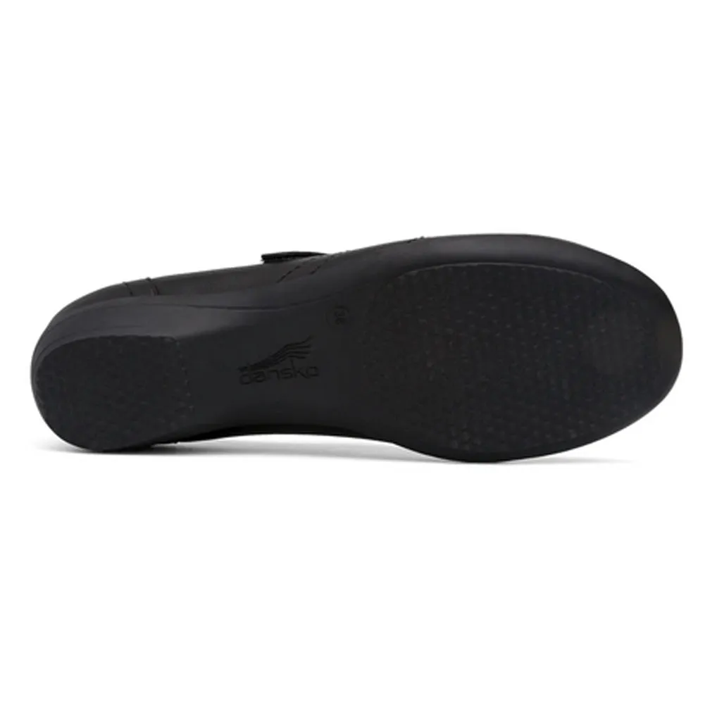 Franny - Black Milled Nappa - Wide - 5510-020200