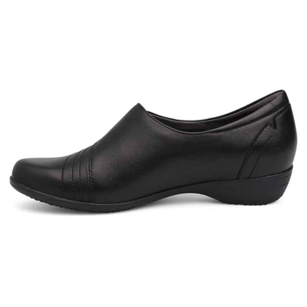 Franny - Black Milled Nappa - Wide - 5510-020200