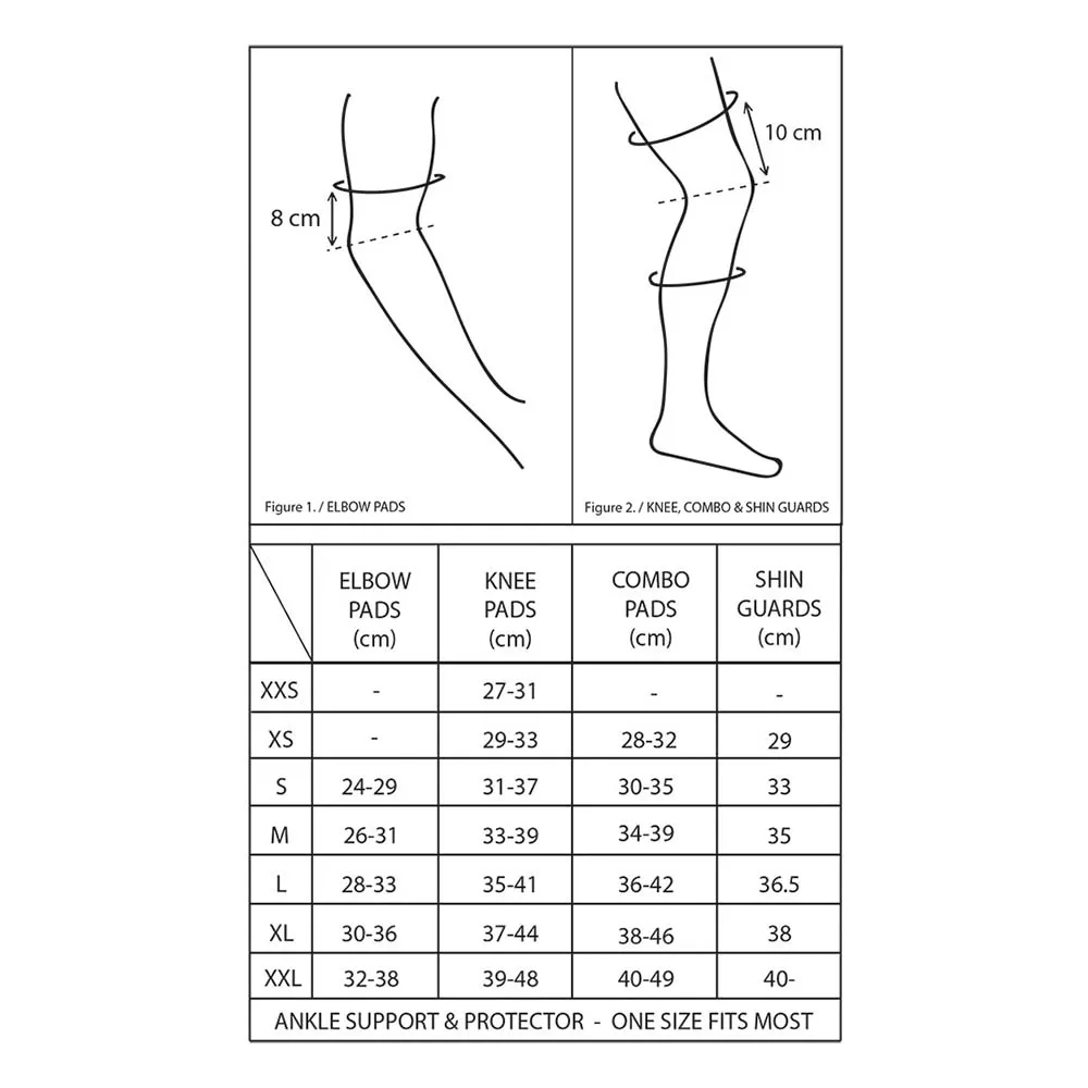 Gain Fast Forward The Rookie - Pro Knee Pad Set