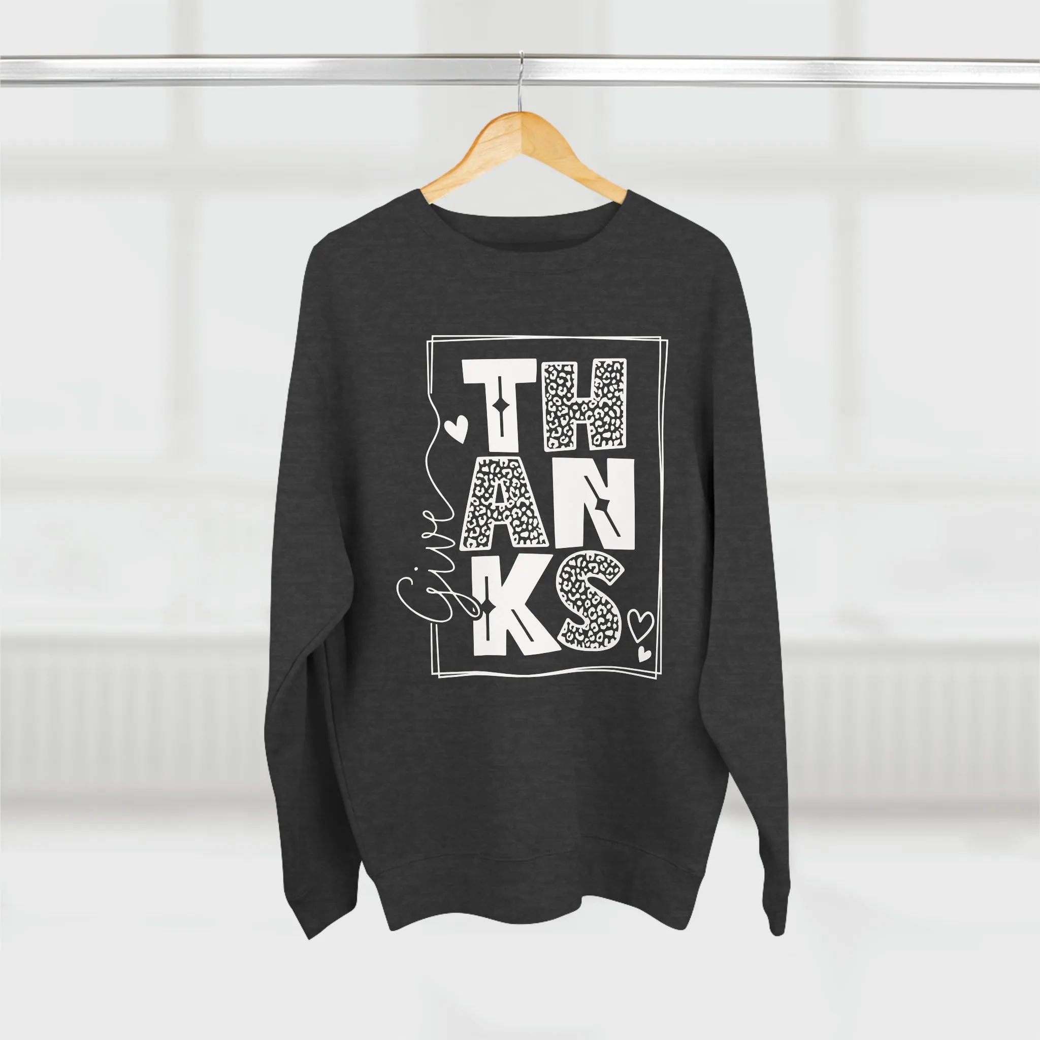 GIVE THANKS CREWNECK SWEATSHIRT