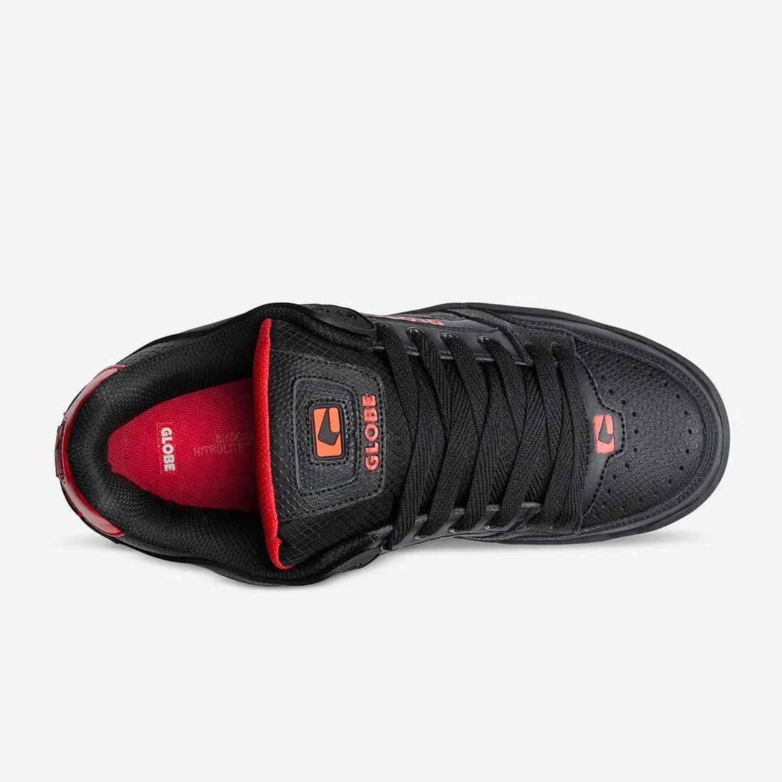 GLOBE TILT SHOE BLACK SNAKE