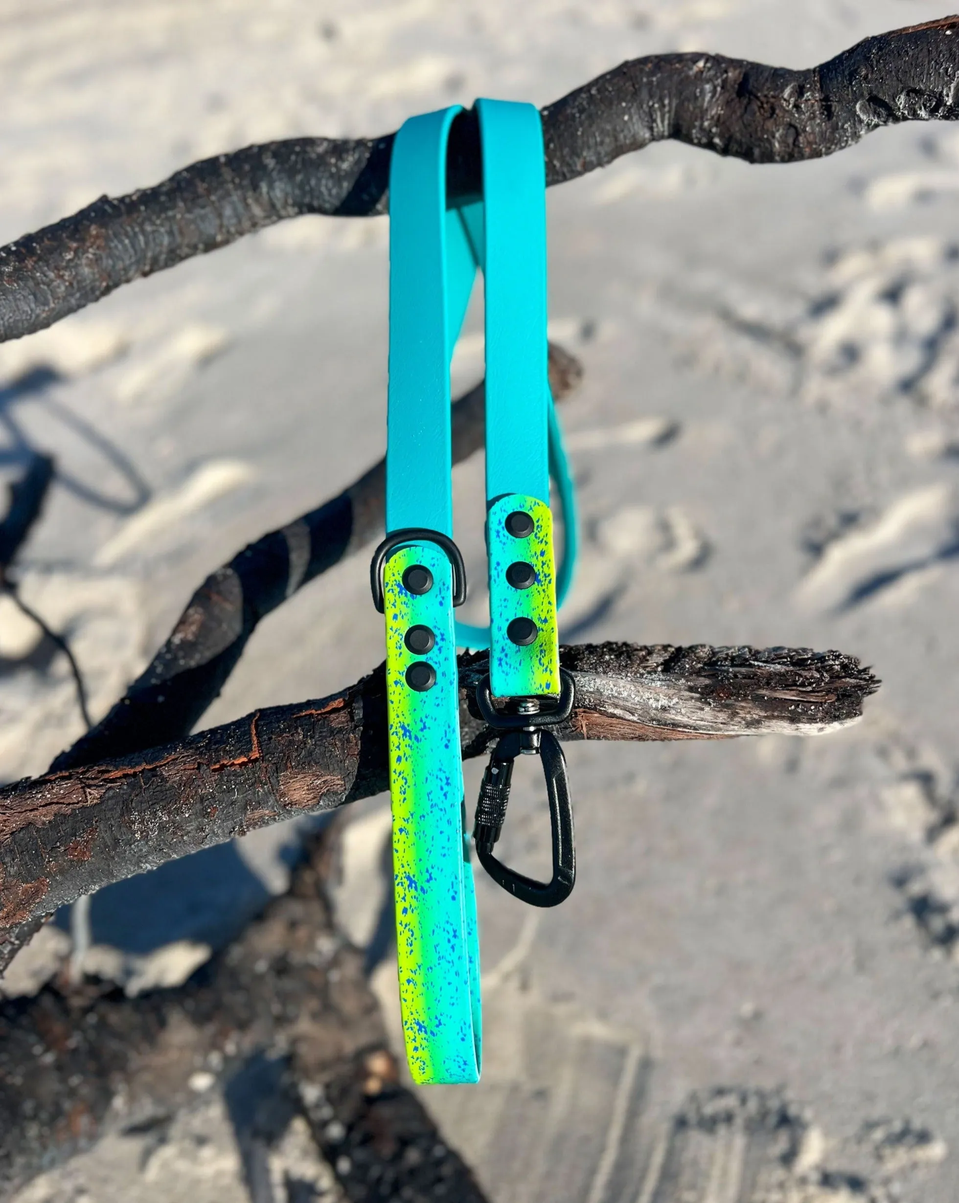 Green Dorado BioThane® Leash