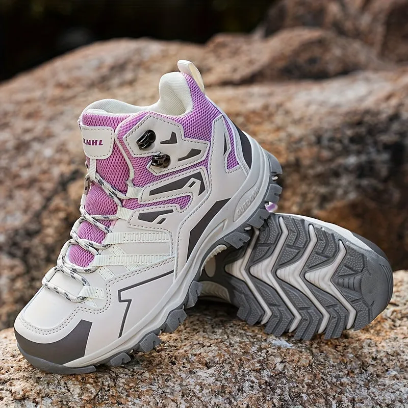 GS Sport Hike | Hoge stevige wandelschoenen met veters voor dames