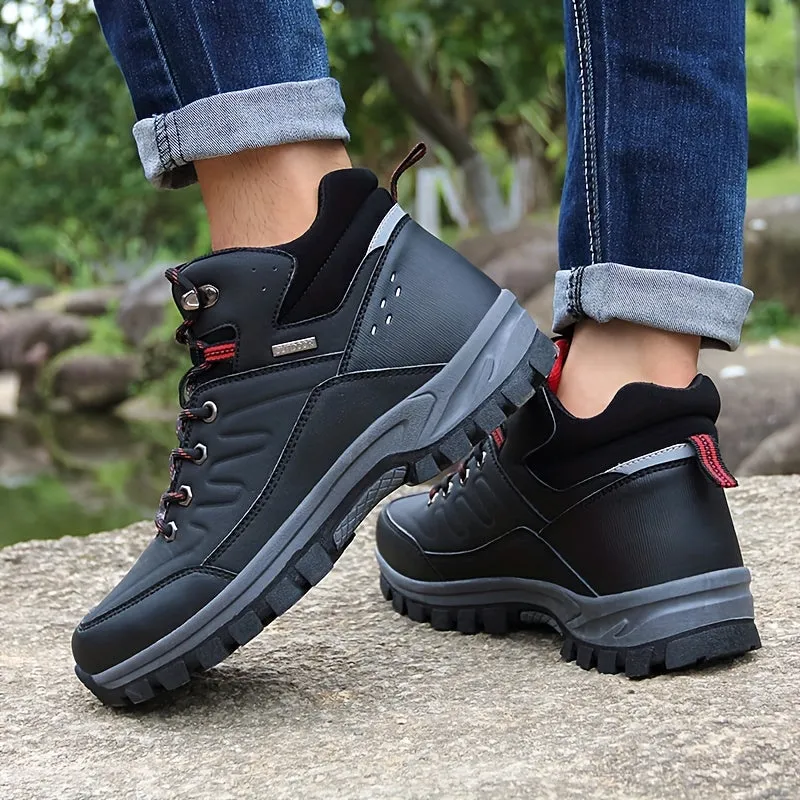 GS Walk Hike | Hoge stevige wandelschoenen met veters voor heren