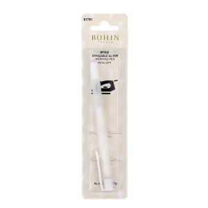 Heat-Erase Fabric Pen--White