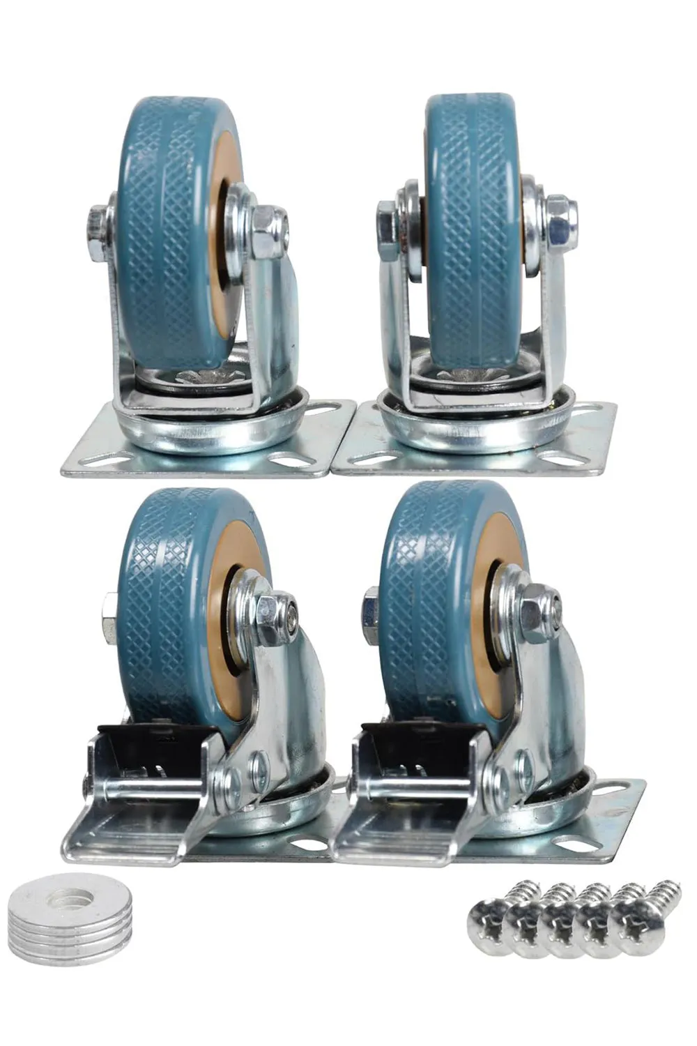 Heavy Duty Metal Frame Replacement Wheels - 8/16/32 Pack