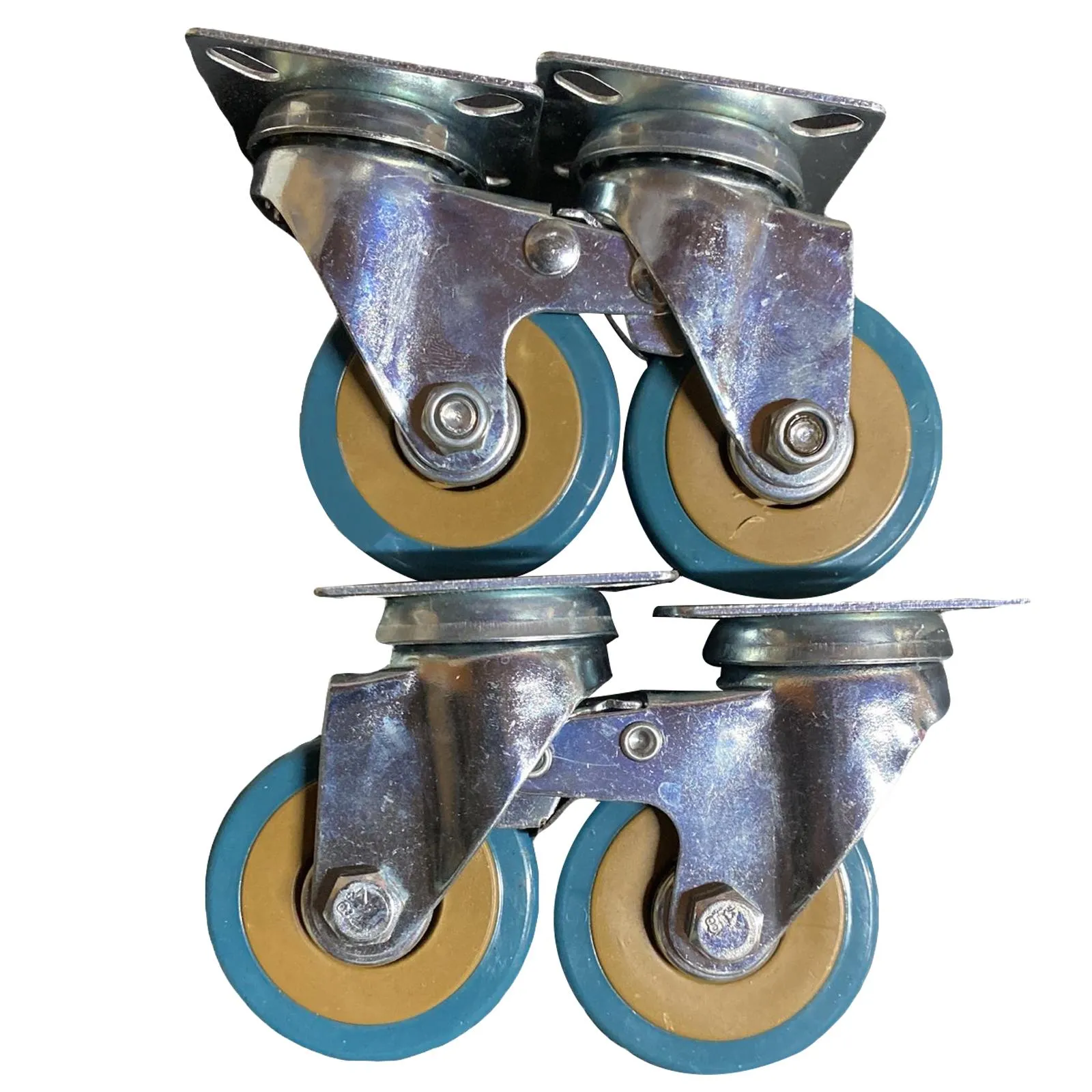 Heavy Duty Metal Frame Replacement Wheels - 8/16/32 Pack