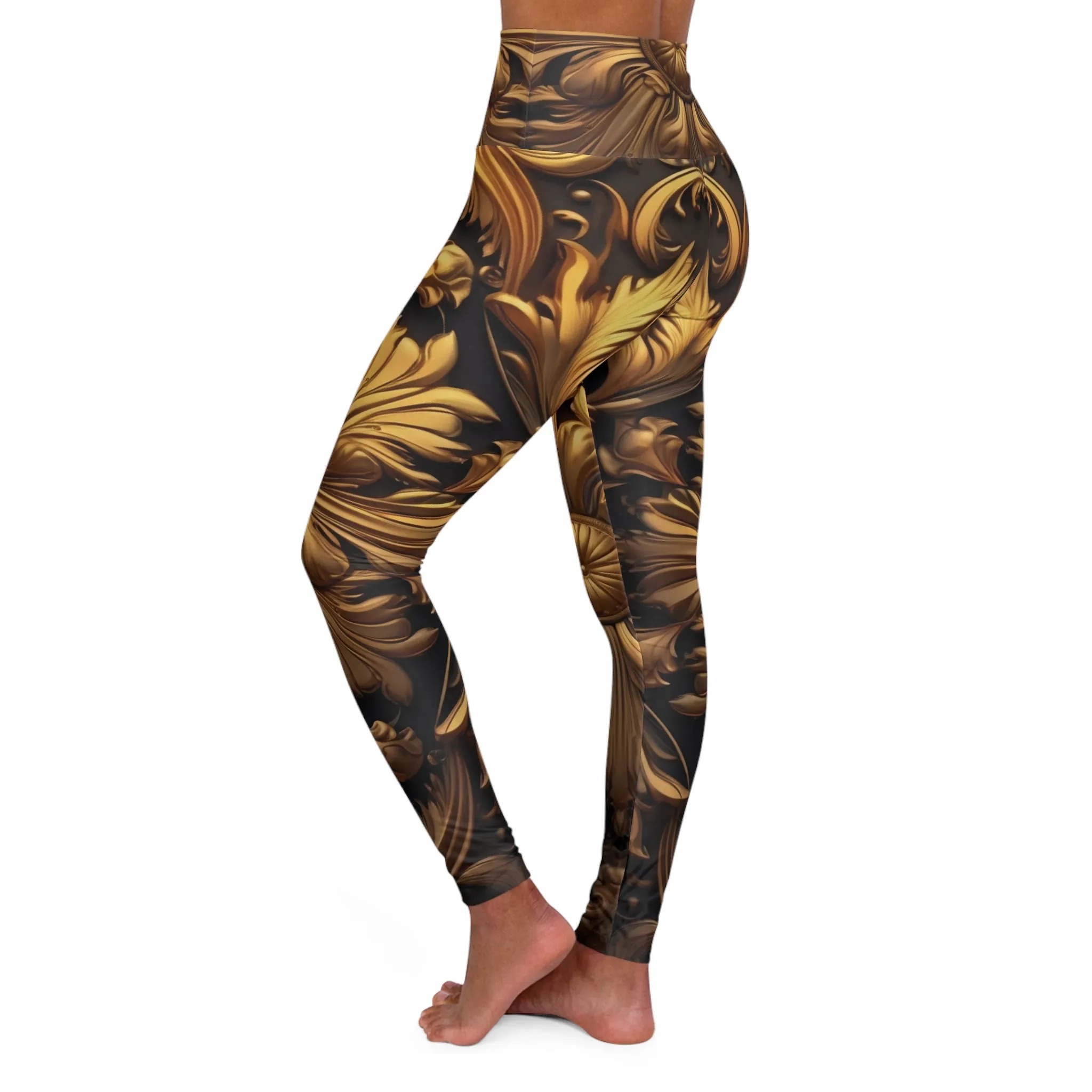 High Waisted Leggings - Dutch-Comet.