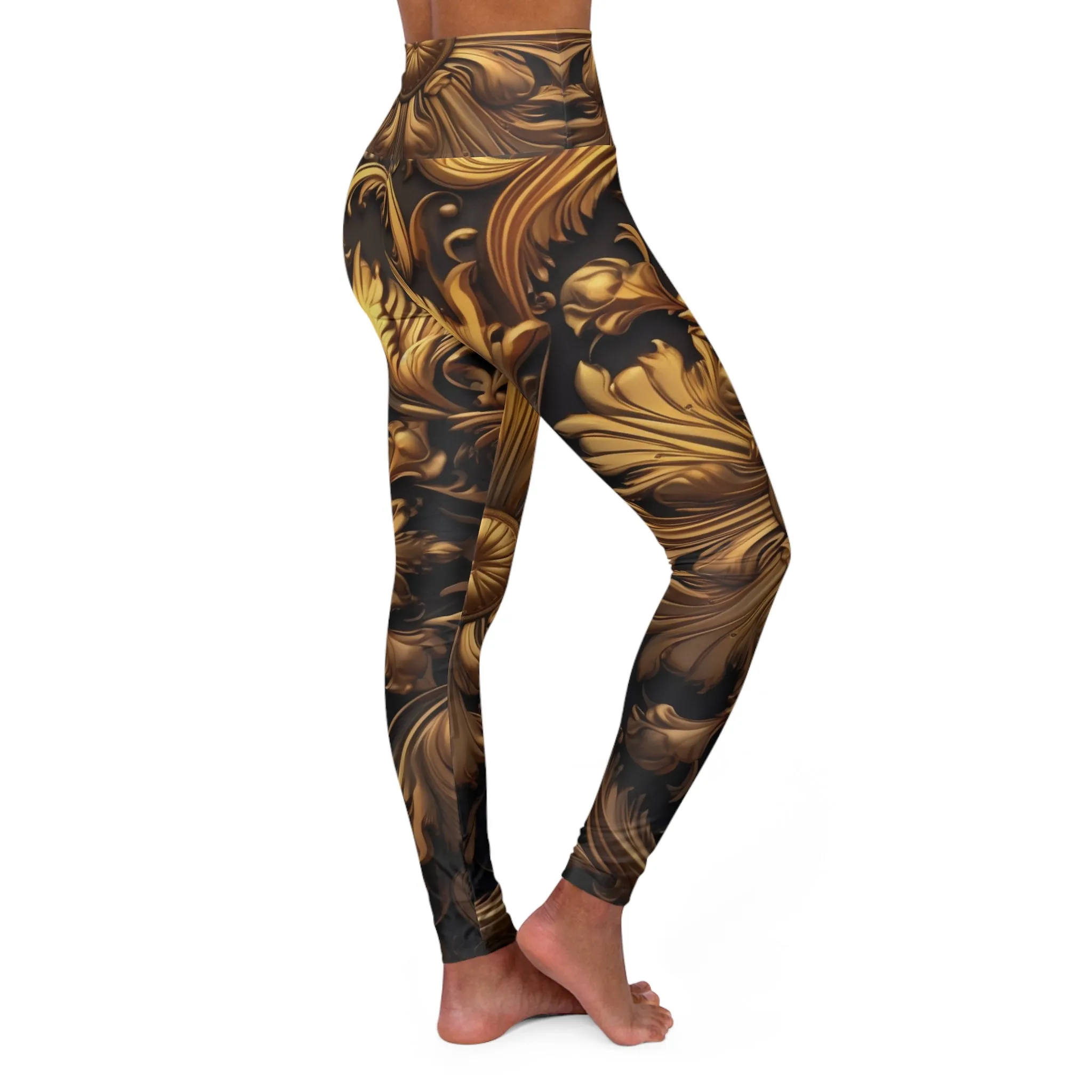 High Waisted Leggings - Dutch-Comet.