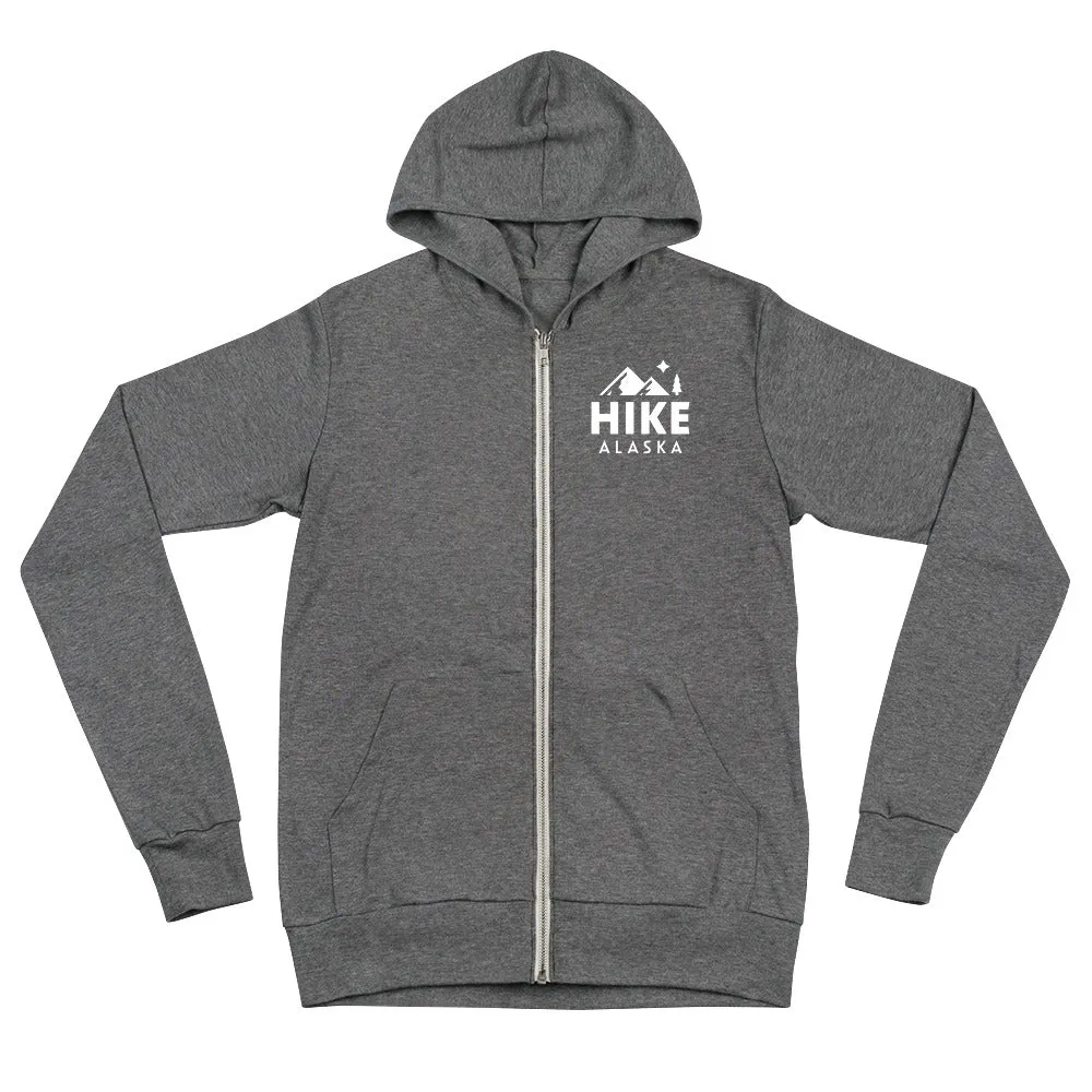 Hike Alaska Zip Hoodie
