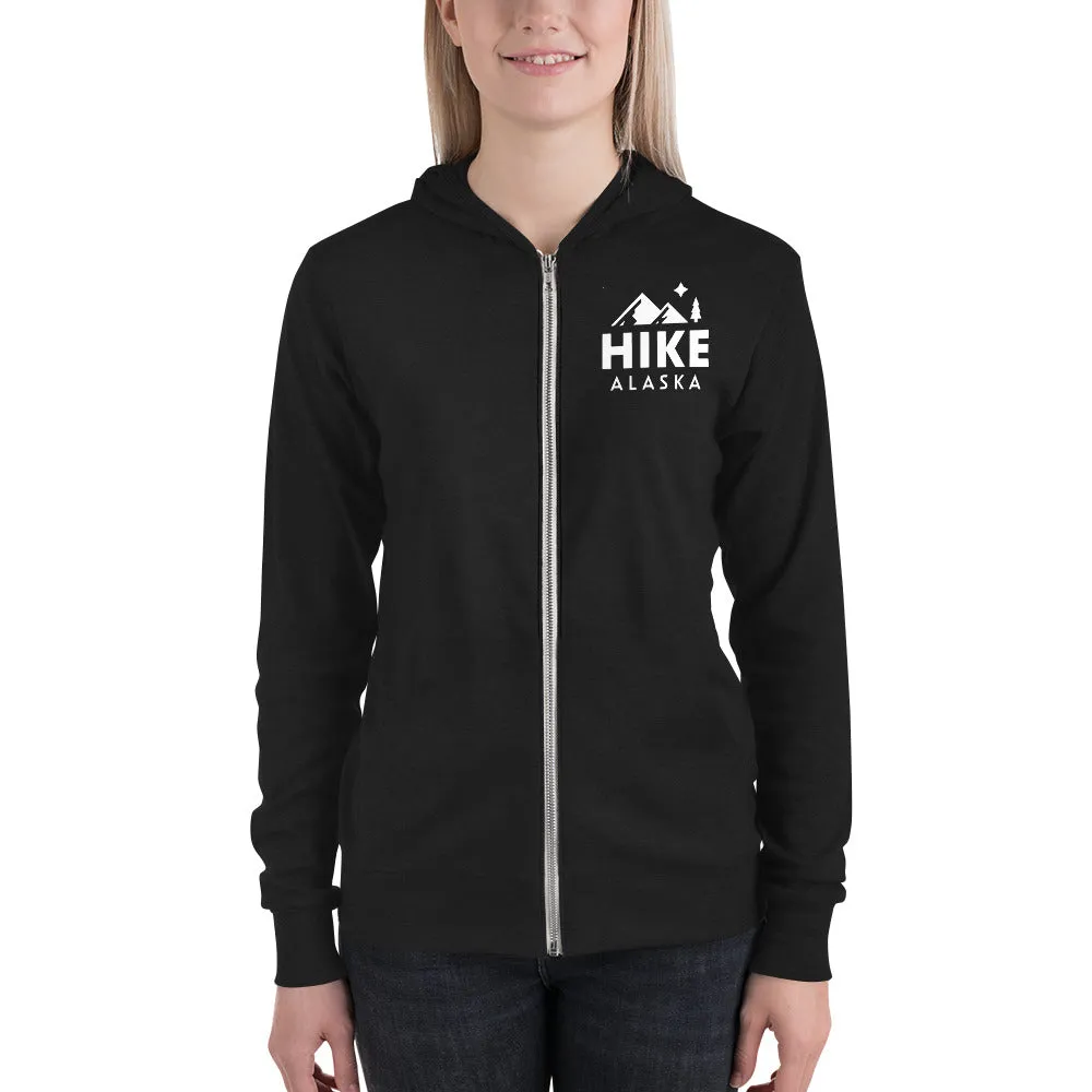 Hike Alaska Zip Hoodie