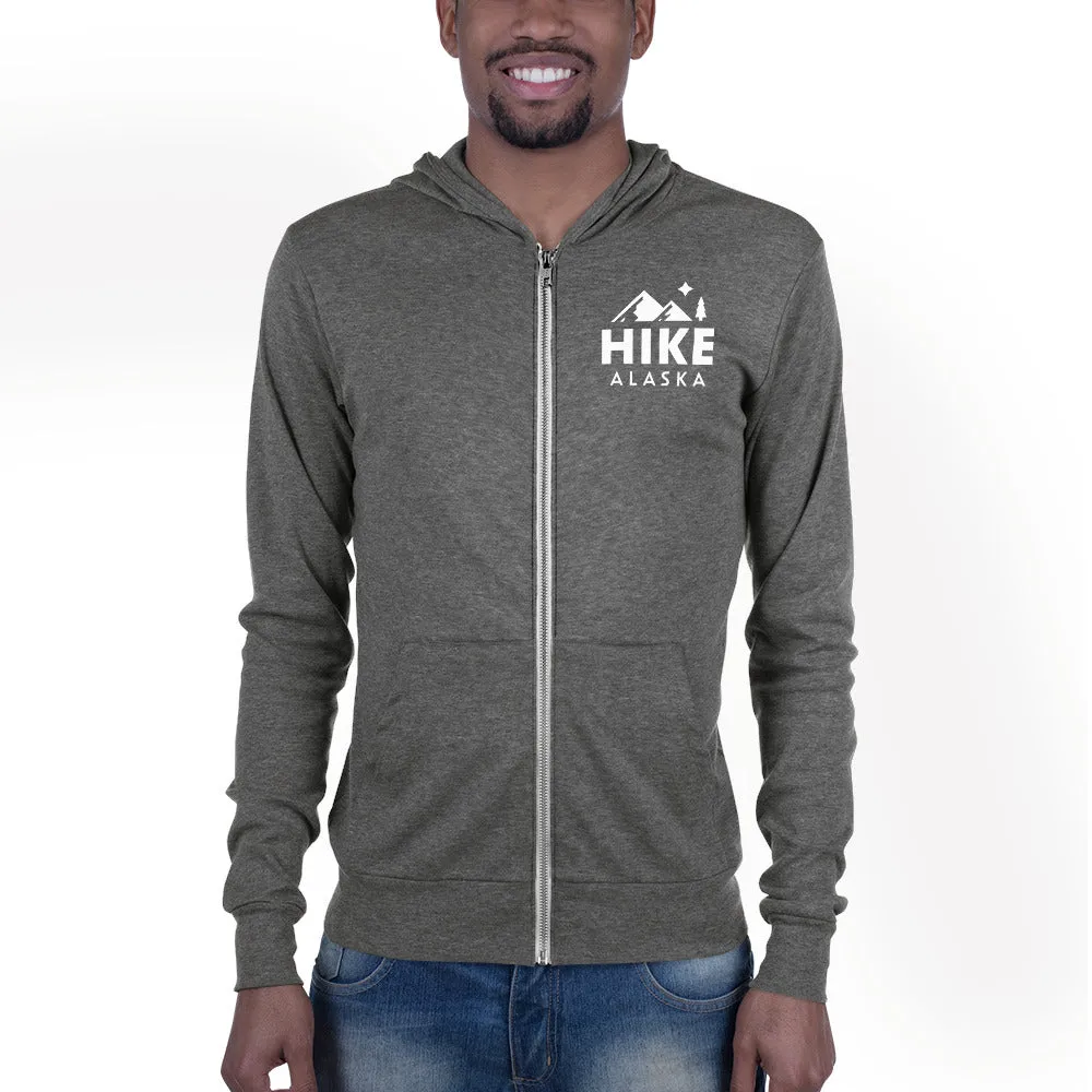 Hike Alaska Zip Hoodie