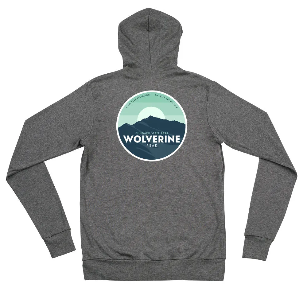 Hike Alaska Zip Hoodie