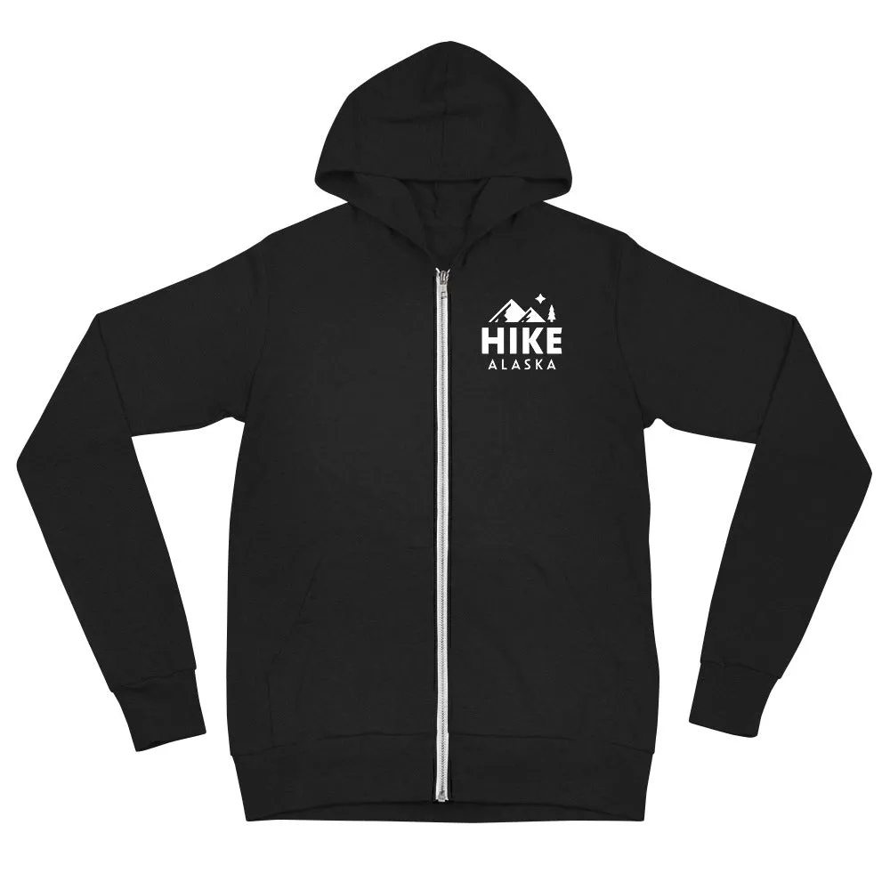 Hike Alaska Zip Hoodie