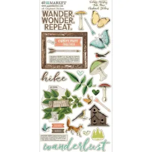 Hike More - 6x12” Chipboard