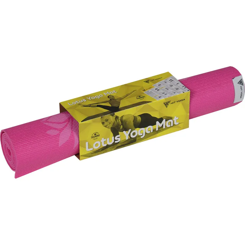 Hit Yoga Mat 4mm Pink Lotus | 10 Pack Bundle