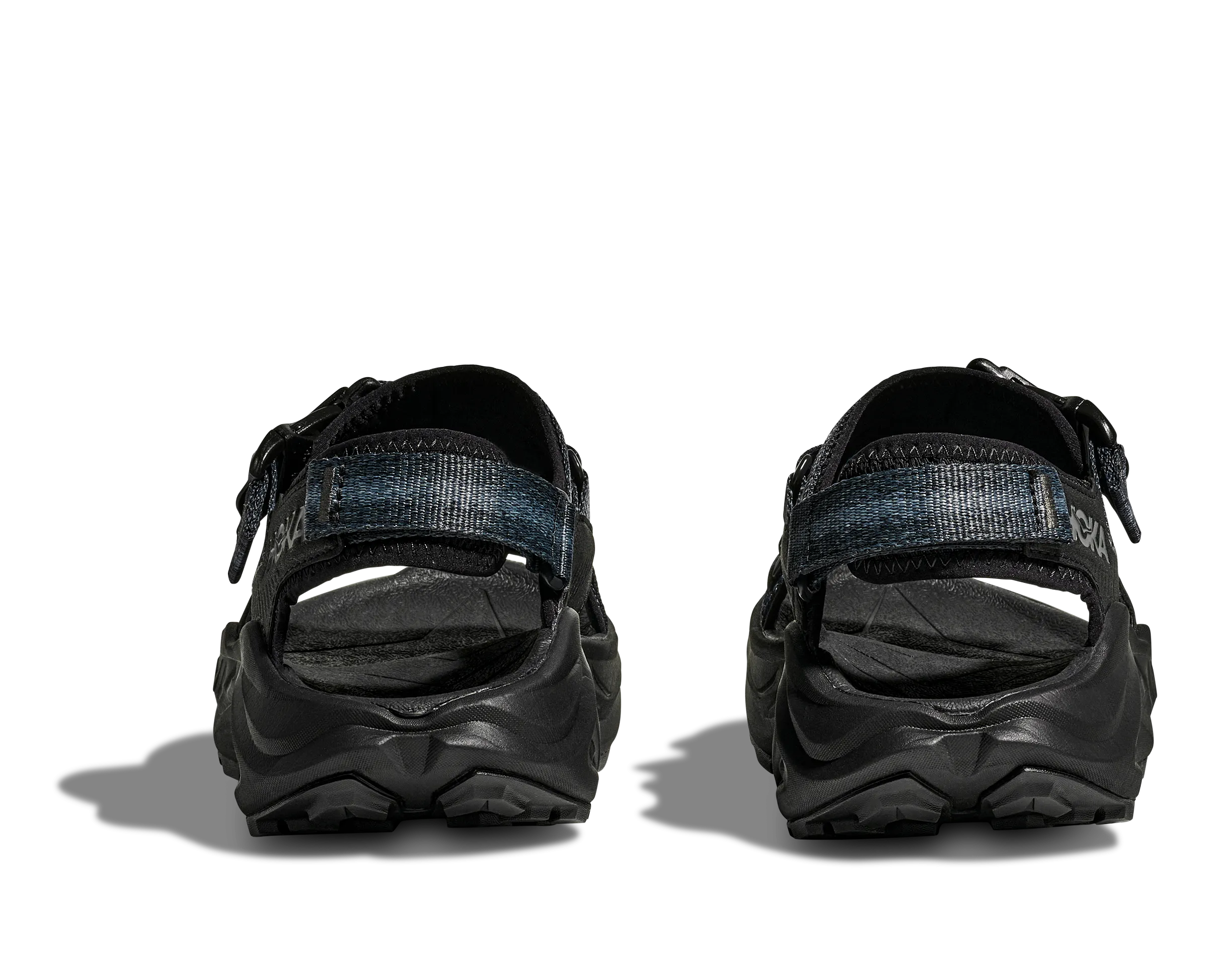 HOKA Men's Infini Adventure Hiking Sandal - Black/Black