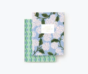 Hydrangea Pocket Notebooks, Set of 2