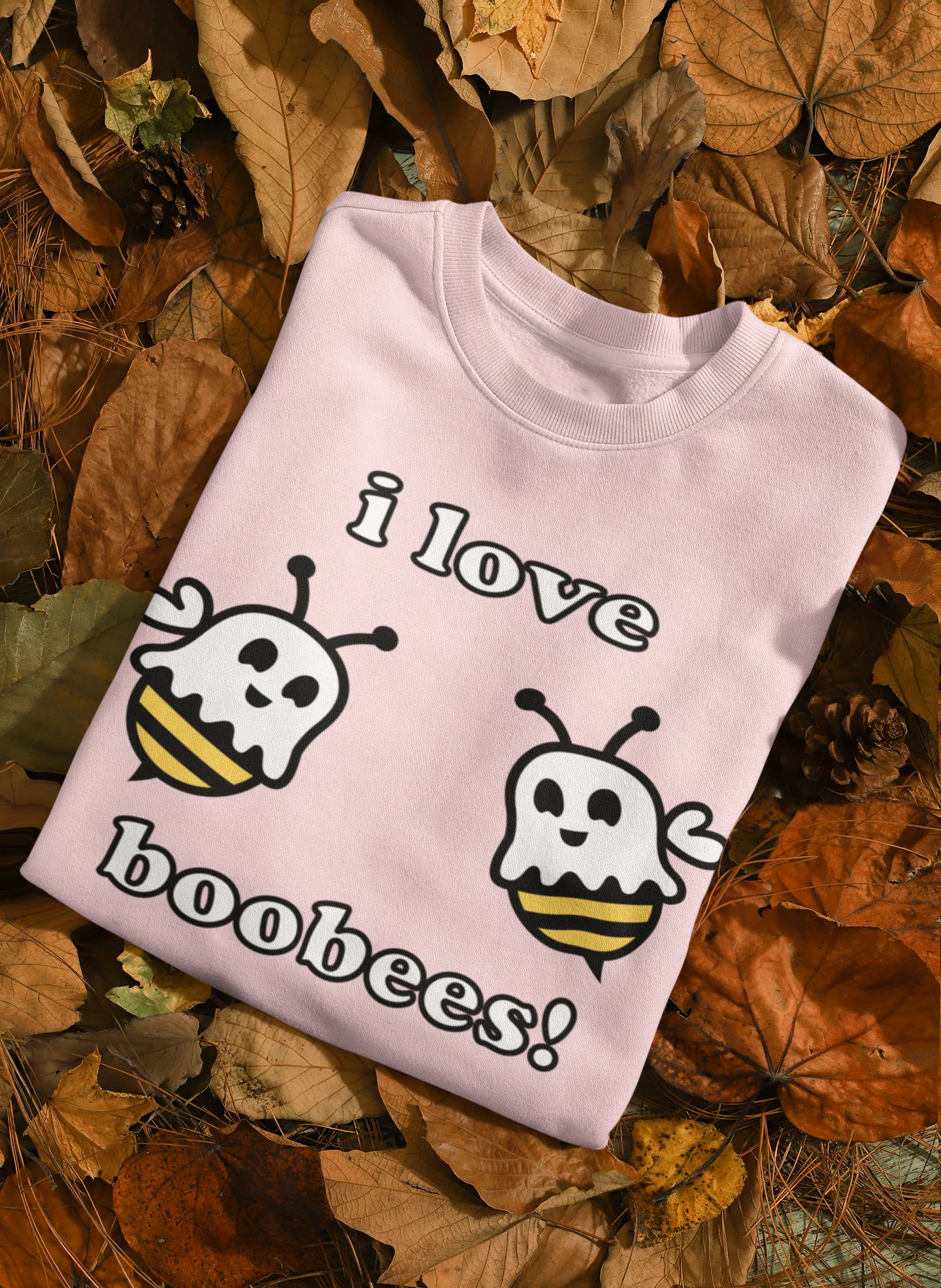 I LOVE BOOBEES CREWNECK SWEATSHIRT
