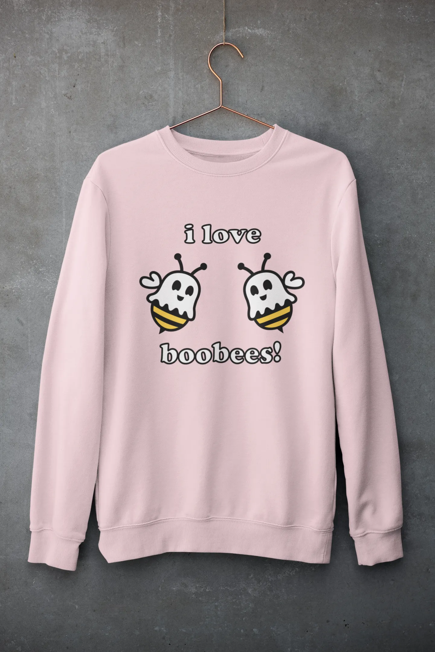 I LOVE BOOBEES CREWNECK SWEATSHIRT