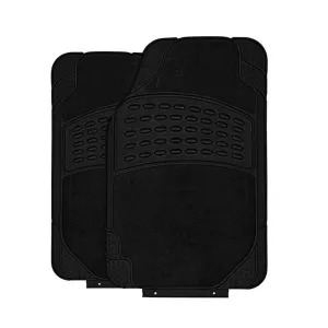 Impact Car Floor Mats (Flinders Black) Set of 2 - IM3021BK2