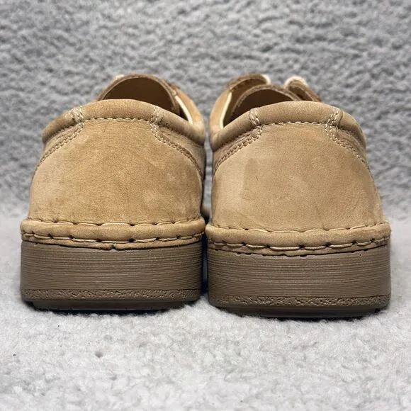 Josef Seibel The European Comfort Mens Size 44 US 10.5 Oxford Shoes Beige