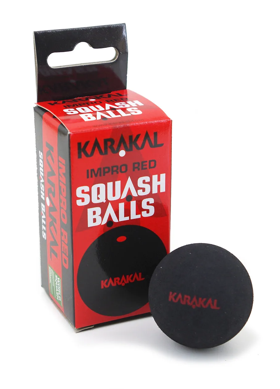Karakal Red Dot Squash Ball Single