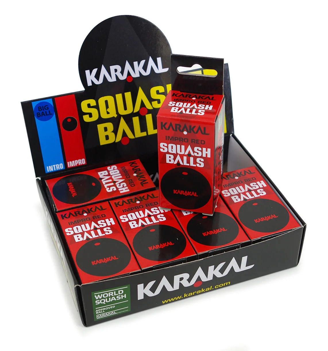 Karakal Red Dot Squash Ball Single