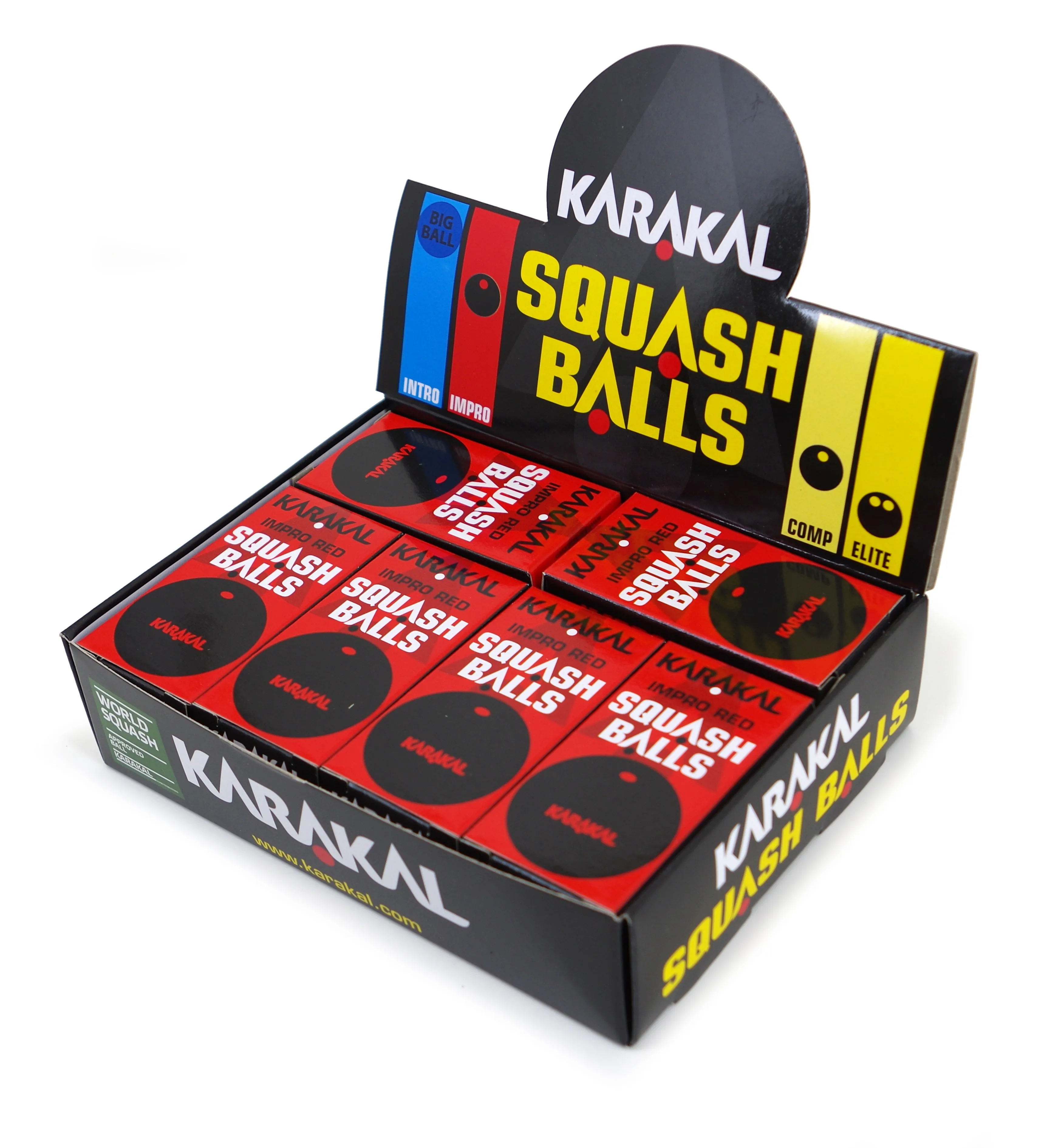 Karakal Red Dot Squash Ball Single