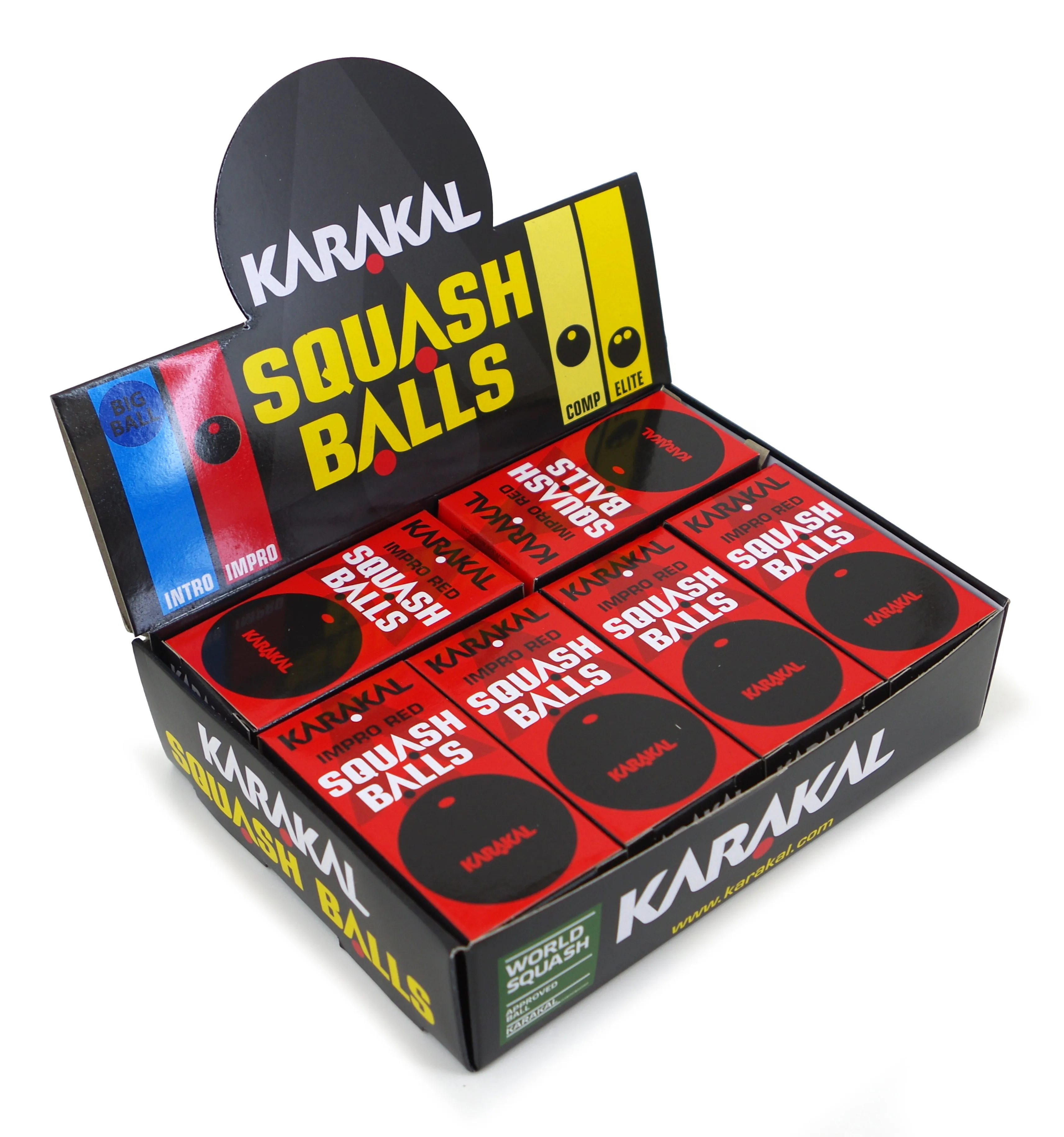 Karakal Red Dot Squash Ball Single