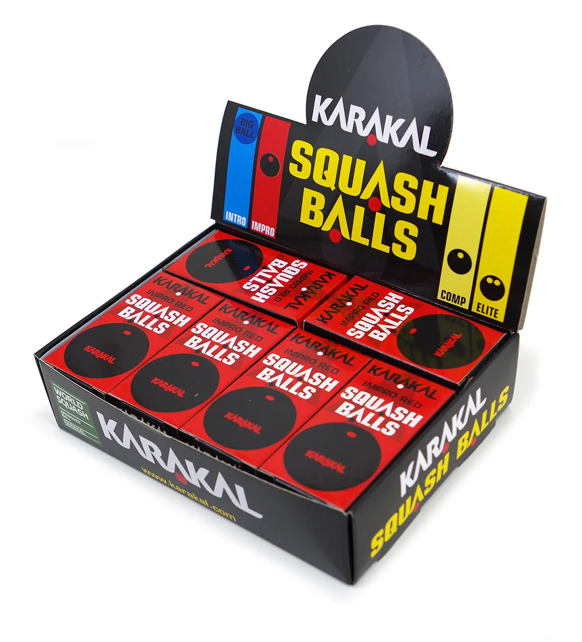 Karakal Red Dot Squash Ball Single