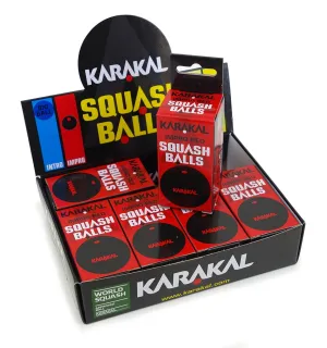 Karakal Red Dot Squash Ball Single