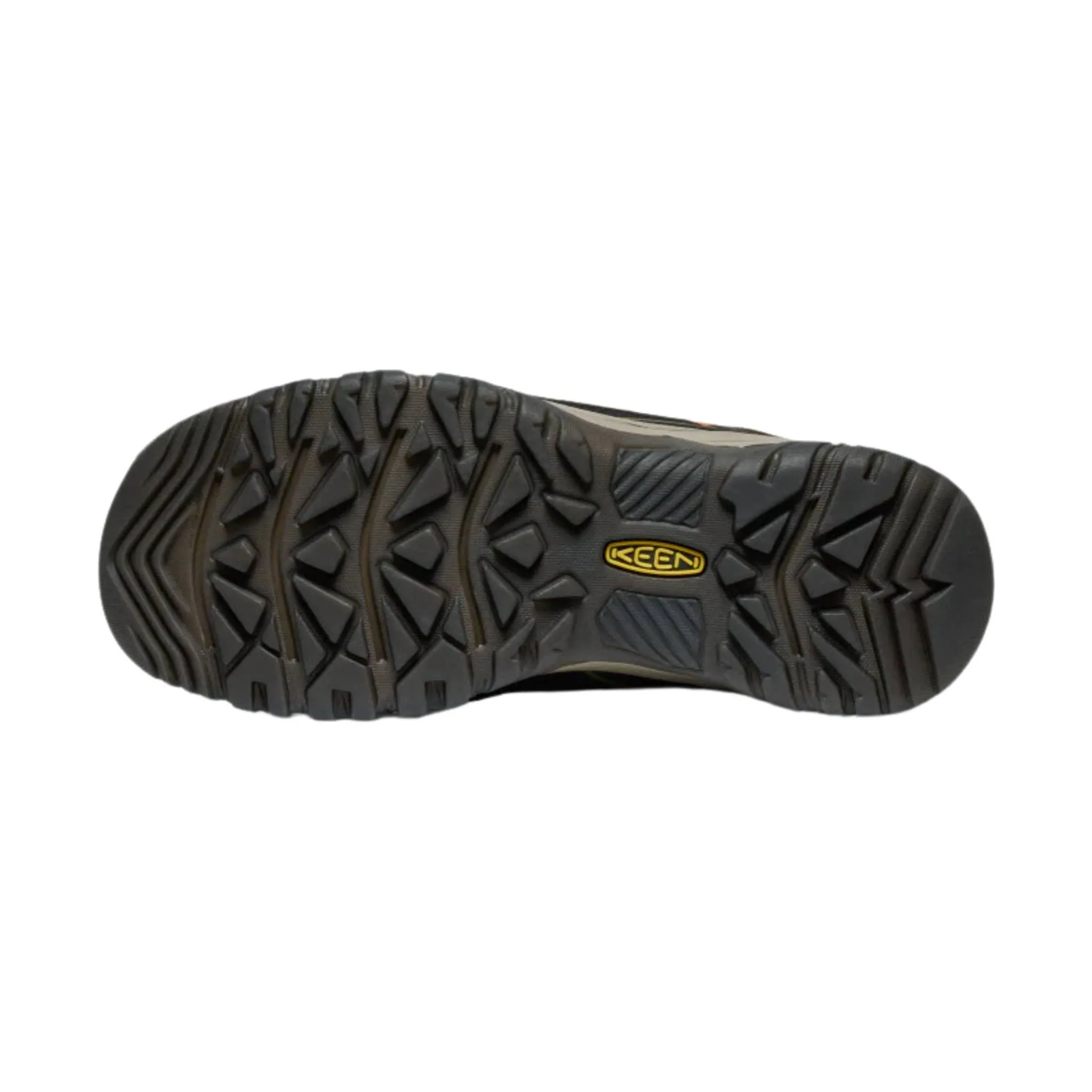 KEEN Men's Targhee IV Waterproof Hiking Shoes - Sea Turtle/Roasted Pecan